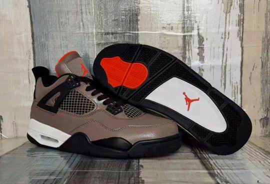 (image for) AIR JORDAN 4 Brown Black Men's Shoes-26